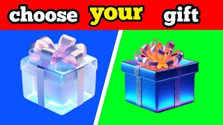 choose your gift #fun quiz #chooseone #pickonekickone