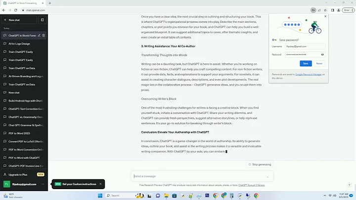 3 Ways ChatGPT Can Help Your Book Writing Process