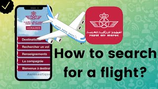 How to search for a flight on Royal Air Maroc? screenshot 4