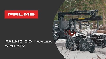 PALMS 2D trailer with ATV