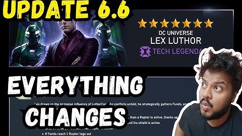 Update 6.6 Schokkend: Lex Luthor heeft Injustice 2 Mobile overgenomen #injustice2mobile