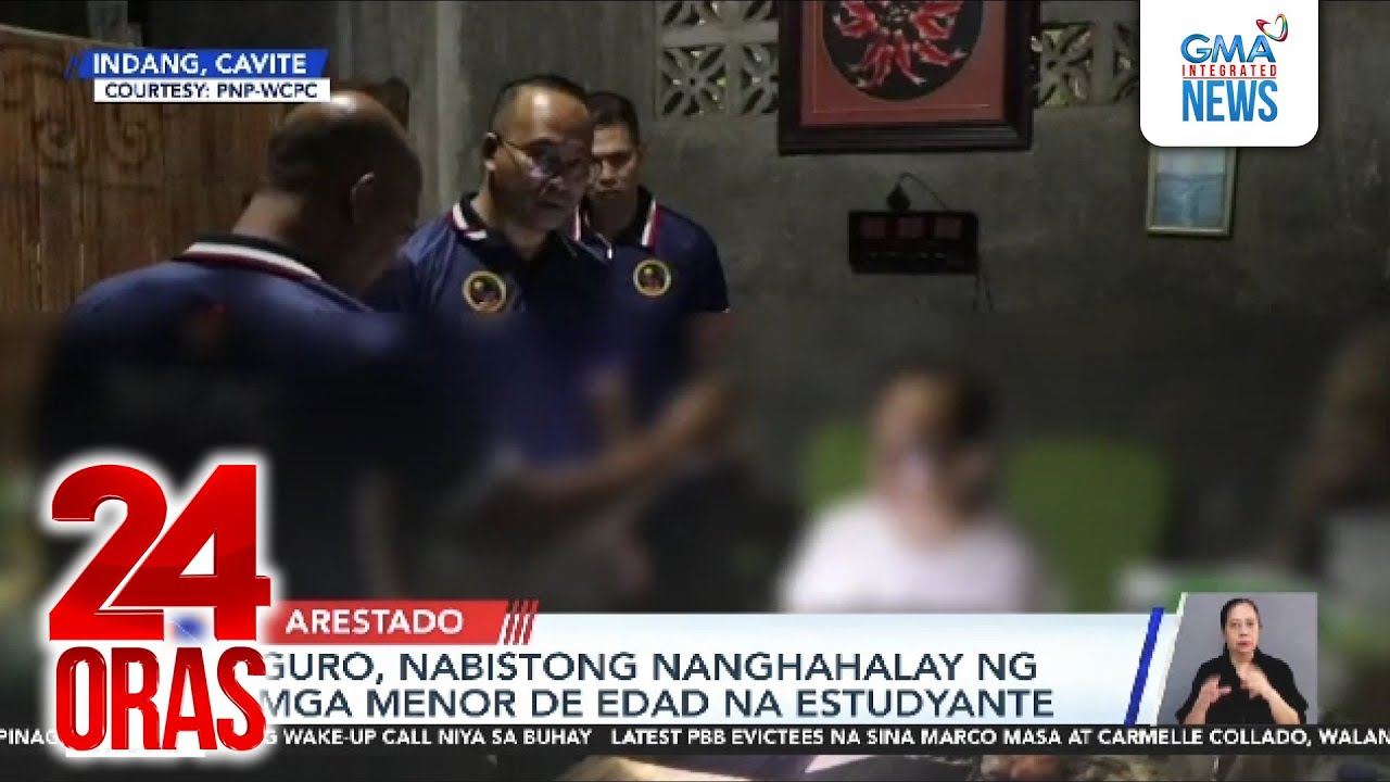 Guro, nabistong nanghahalay ng mga menor de edad na estudyante | 24 Oras