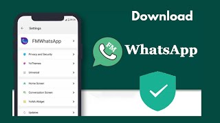 Download FM WhatsApp Latest APK Latest Version||How To Download FM WhatsApp screenshot 2