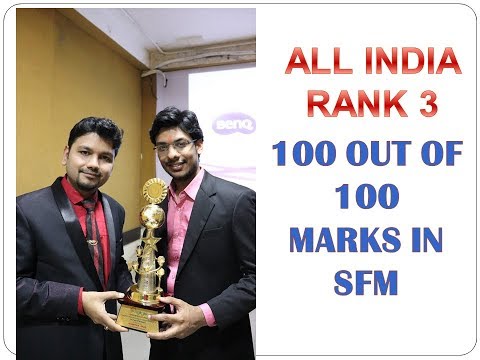 CA bas name hi kafi hai - CA Final SFM Highest 100 out of 100 Marks in SFM  by Aditya Mittal Interview By Aaditya Jain Sir   FOR LATEST VIDEOS ON CA