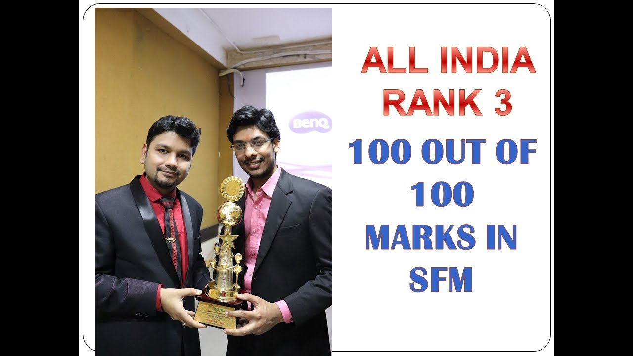 CA Final SFM Highest 100 out of 100 Marks in SFM by Aditya Mittal Interview  By Aaditya Jain Sir 