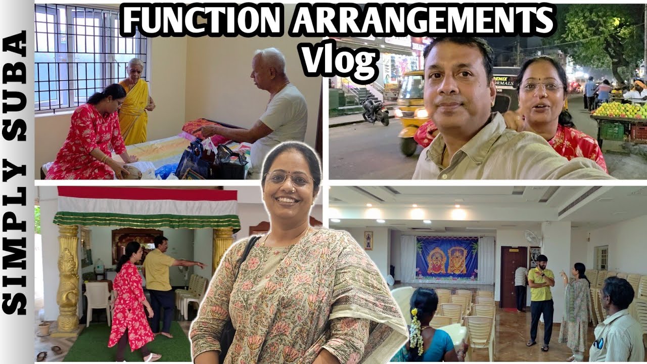 ALL SET FOR THE FUNCTION | KEEP SMILING EVEN WHEN THINGS ARE NOT WELL | Chennai Vlog Continues...