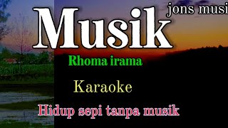 MUSIK || RHOMA IRAMA || KARAOKE NADA PRIA.