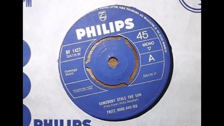 Fritz Mike and Mo - Somebody Stole the Sun 1965 UK Folk-Rock Gem