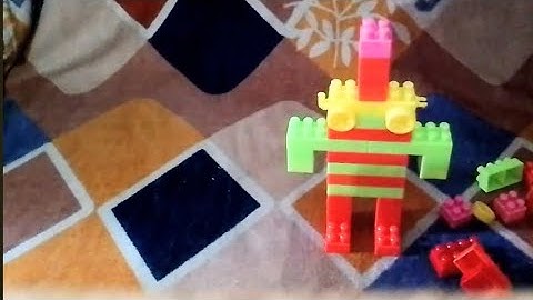 Minutes Satisfying With Unboxing Building Blocks Robot Set | Tiny Cute Blocks Robot Toys Review