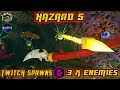 Deep Rock Galactic Gameplay: Gunner Play with Twitch Spawns and 3 x Enemies
