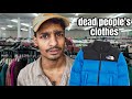 What is thrift / death people clothes 💀⚰️