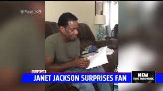 Janet Jackson surprises fan