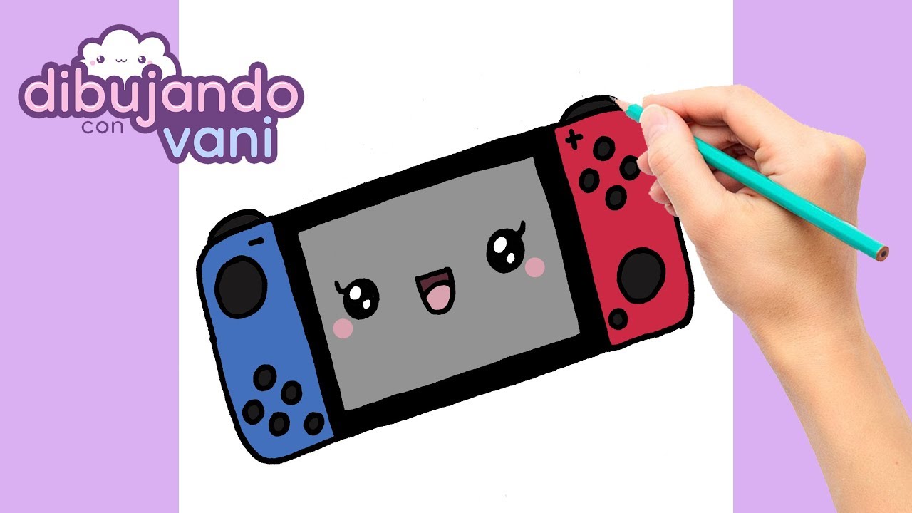 Como Dibujar Una Nintendo Switch Paso A Paso Imagenes Para