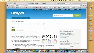 Intro to Drupal - MAMP.WAMP, install Drupal 7, & setup a child theme