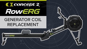Generator Coil Replacement for RowErg and Model D with Device Holder Arm