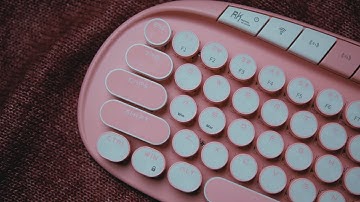 Royal Kludge RK Round Showcase + Review + Sound Test (RK Pink Switches)