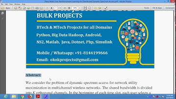 Deep Multi User Reinforcement Learning for Distributed Dynamic Spectrum Access