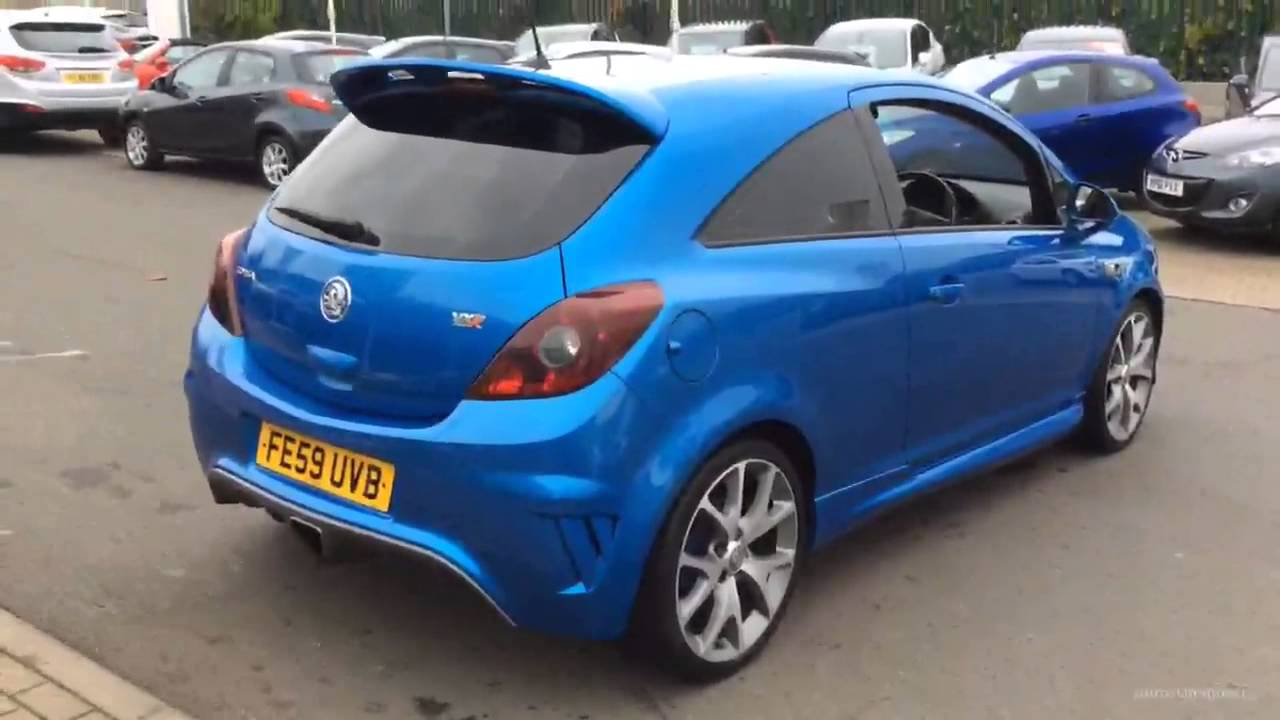 2009 VAUXHALL CORSA VXR YouTube