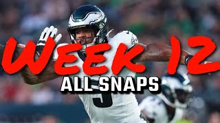 Nolan Smith Week 12: All Snaps