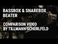 MEINL Percussion Bassbox/Snarebox Beater Comparison Video - by Tillmann Schürfeld