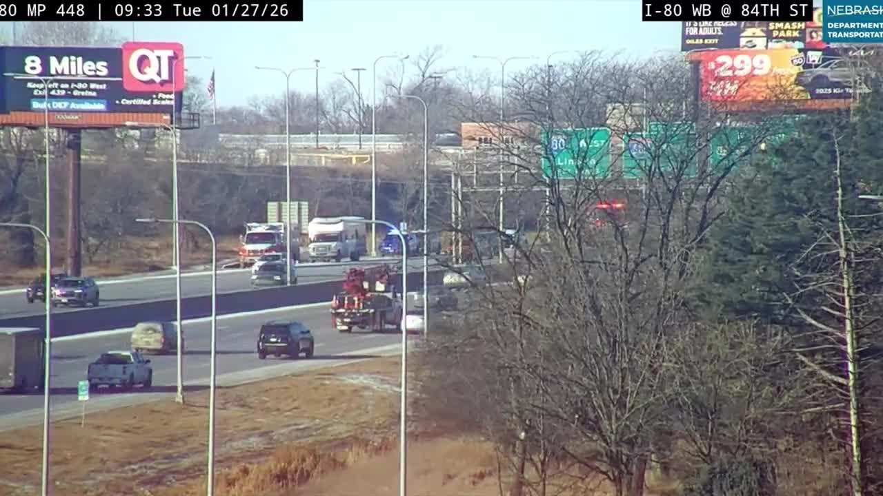 One person seriously injured in I-80 crash - YouTube