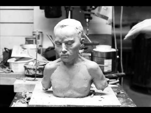 Sculpting a Male Bust in Clay