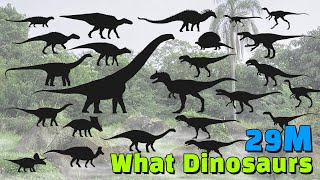 Dinosaur Puzzle game | 공룡 퍼즐게임놀이 합본 29M | What dinosaurs? | dinosaur name | 공룡알기 | 울트라사우루스 + 23마리