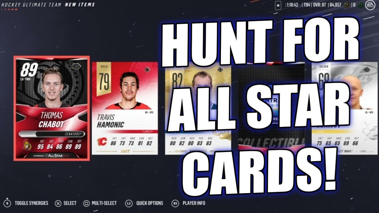 NHL 19 | Hunt For All Star Cards!