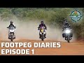 Footpeg diaries  episode 1  adventure  motorcycle  travel  biking