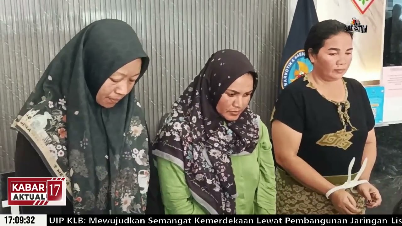 TIGA IRT JARINGAN LINTAS PROVINSI DITANGKAP - KABAR 17