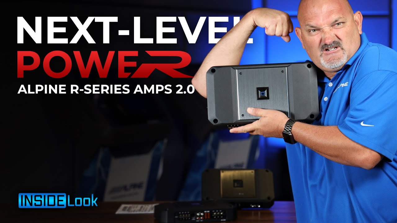 Get Next Level Power with the latest generation of Alpine R Series Amps