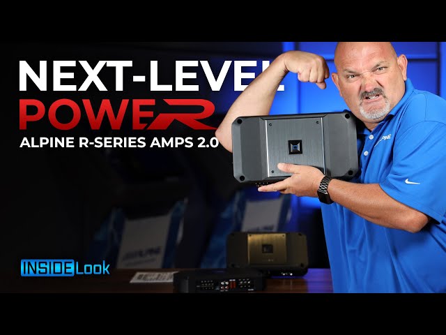 Get Next-Level Power with the latest generation of Alpine R-Series Amps