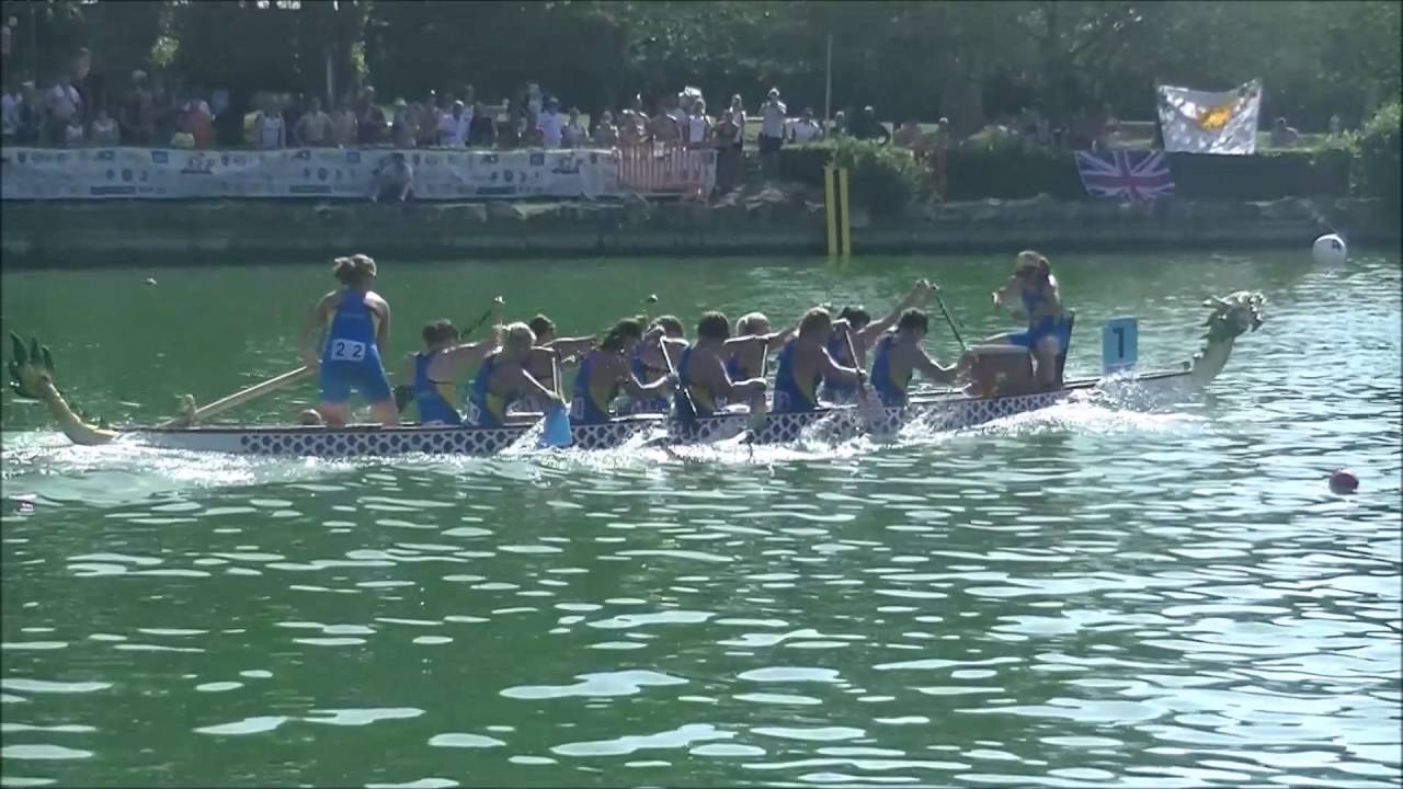 Guldloppet dam 500 m EDBFs drakbåts EM, Rom 2016