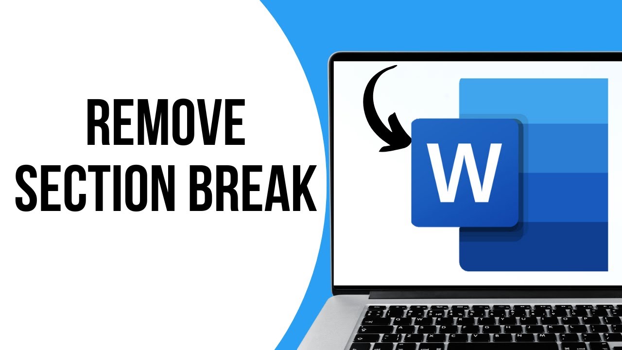 How to Remove Section Break on MS word ? YouTube