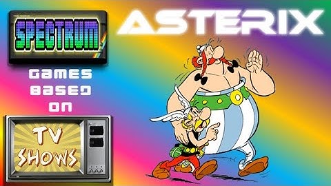 Asterix & The Magic Cauldron 🇫🇷| Spectrum Games Based TV Shows 8️⃣8️⃣