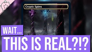 Wait...This is Real?!? | Cryptic Spires | Double Masters 2022 | Spoiler | MTG screenshot 4