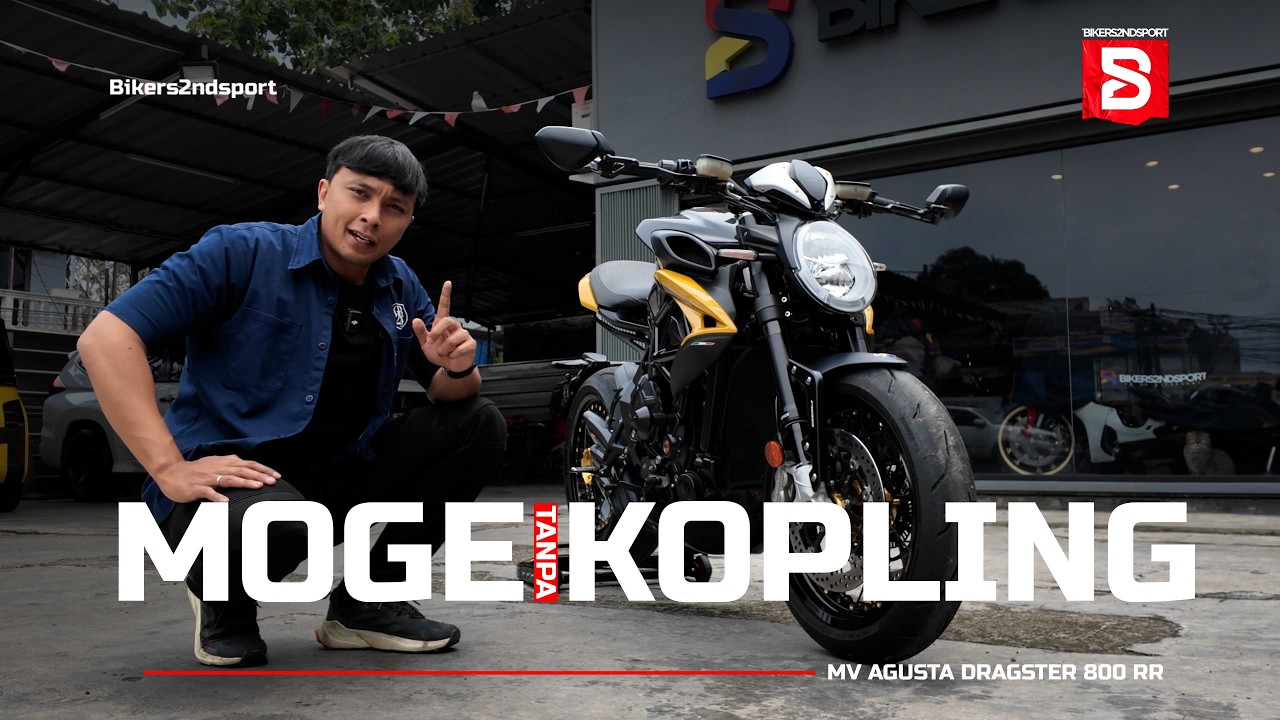 MOGE TANPA KOPLING!! MV AGUSTA DRAGSTER 800 RR SCS