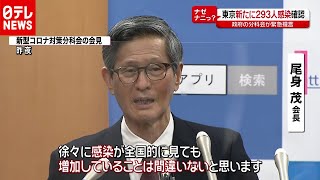 【解説】「新型コロナ」尾身会長が緊急提言　感染リスク高まる5つの場面とは？（2020年11月10日16時ごろ放送「news every.」より）