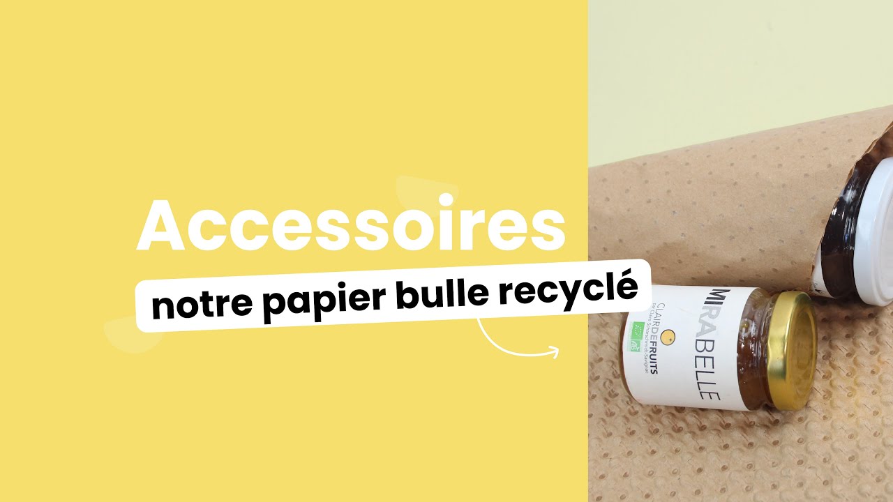 Papier bulles recyclé