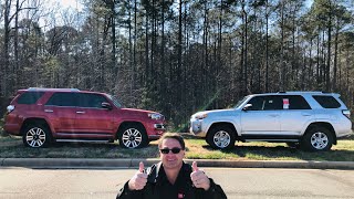 I will show you how to decide between the 2019 toyota 4runner sr5 and
limited. let me know what one like best! ask for jeff in sa...