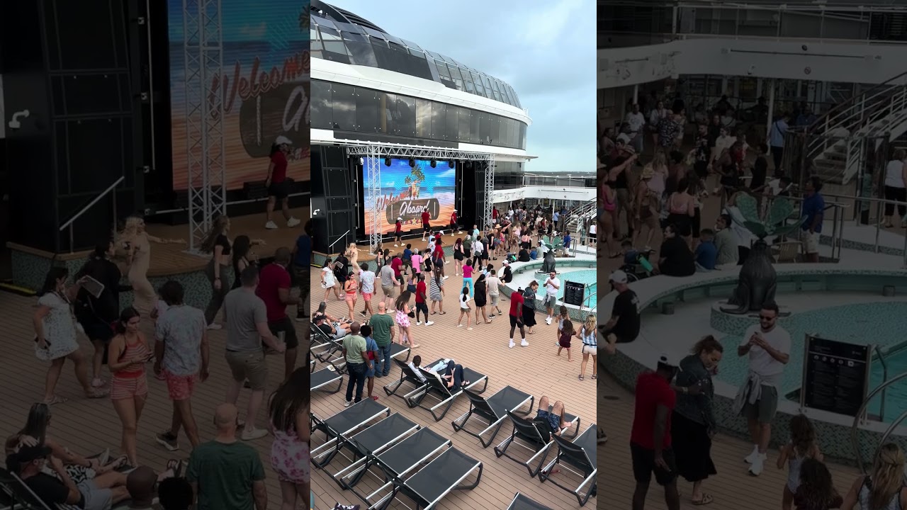 Вечеринка на борту MSC World America