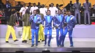 1985 The Temptations VS Four Tops on Motown Return To The Apollo