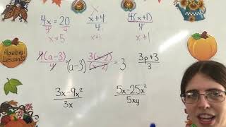 Algebra 1 Lesson 35