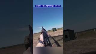 Soldiers Train to Shoot Drones From a Moving Truck!
