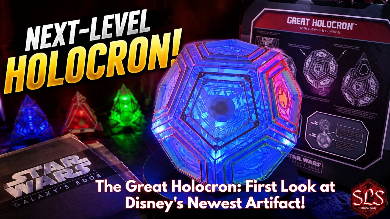 The Great Holocron: First Look at Disney's Newest Artifact! - YouTube