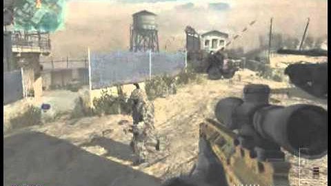 mw3 private silenced quickscope (ModernWarfare3) Clip