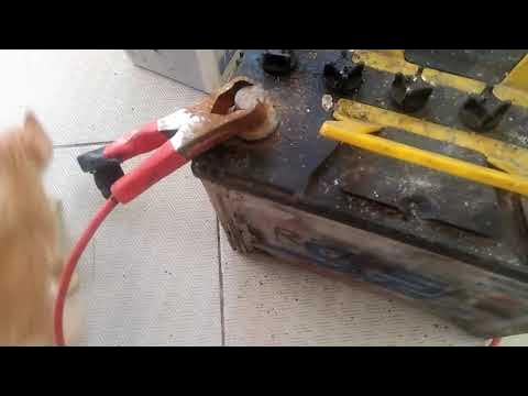Cara cas aki paralel - YouTube