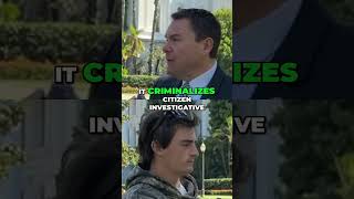 Stop Nick Shirley Act: First Amendment Violation Exposed! #shorts