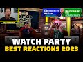 Top 5 Watch Party Reactions Of 2023 | MMA Fighting