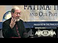 St. Joseph in the Church since 1917 - Msgr. Calkins, Fatima Centennial Conference - October 7, 2017